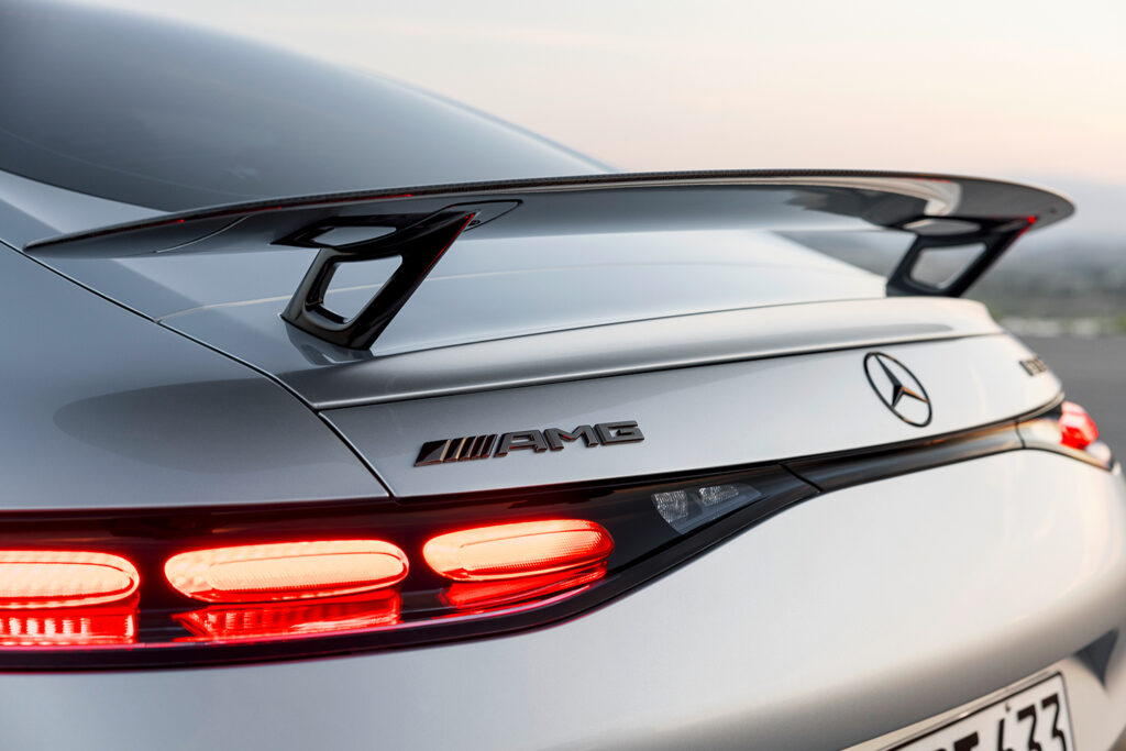 Hypermade - Magazine -Mobile -Mercedes-AMG GT Coupé rear view with spoiler