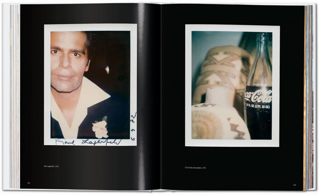 Inside view of the book "Andy Warhol. Polaroids 1958-1987"
Photo: Taschen Verlag