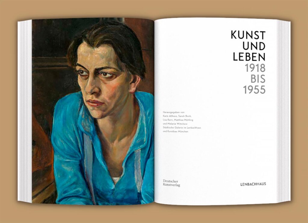 Innenansicht des Buches "Kunst und Leben 1918 bis 1955"
Foto: Deutscher Kunstverlag