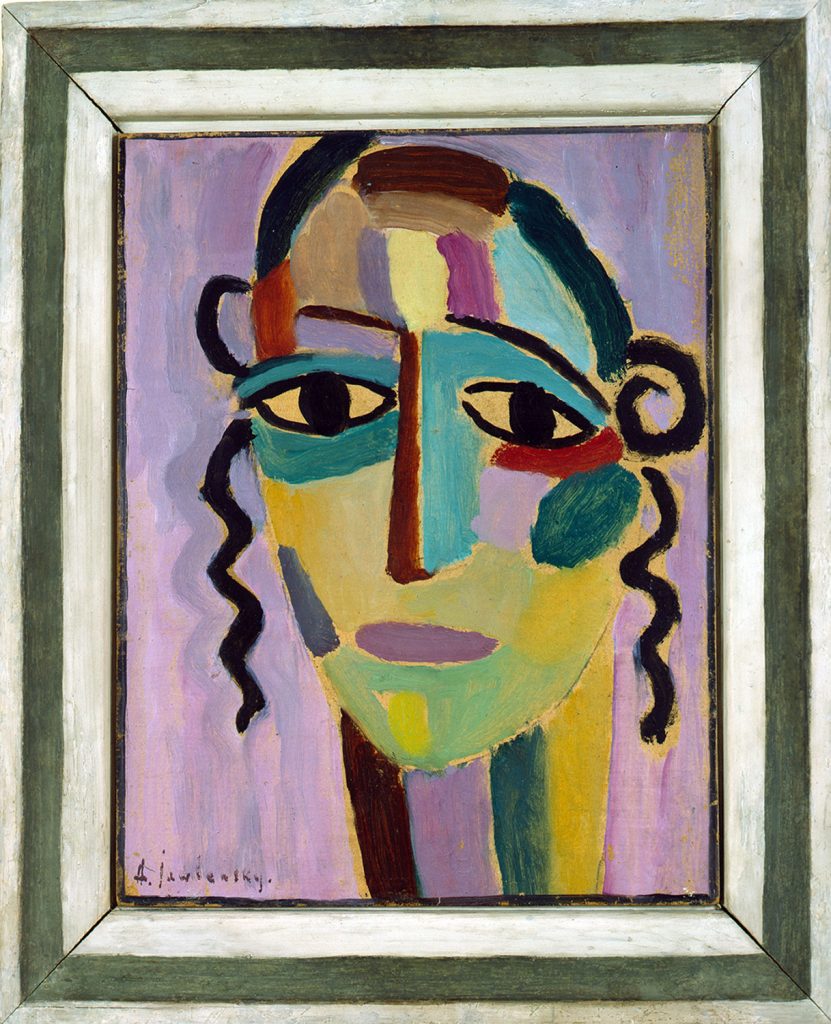 Alexej von Jawlensky, Mystical Head (Portrait of Emmy Scheyer) 1917
W. Fuhrmannek, Hessian State Museum Darmstadt