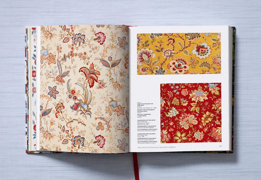 Interior view – „The Book of Printed Fabrics - From the 16th century until today“
Photo: Taschen Verlag