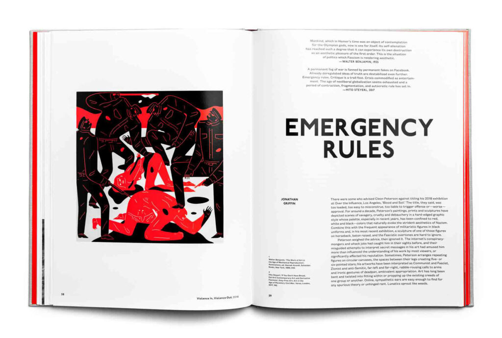 Interior view - "Blood and Soil"
Photo: Cleon Peterson