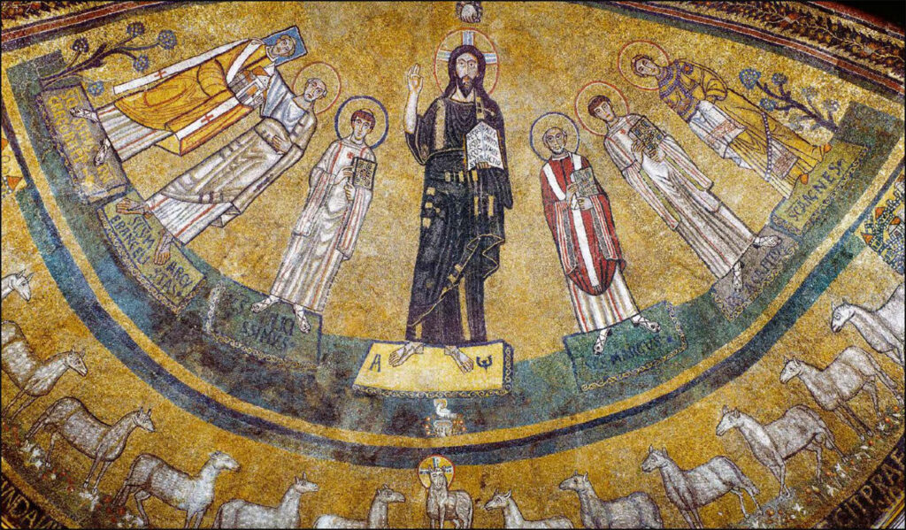 Vue de l’intérieur - "Divine Light - The Art of Mosaic in Rome, 300 - 1300 AD"
Foto: Hirmer Verlag