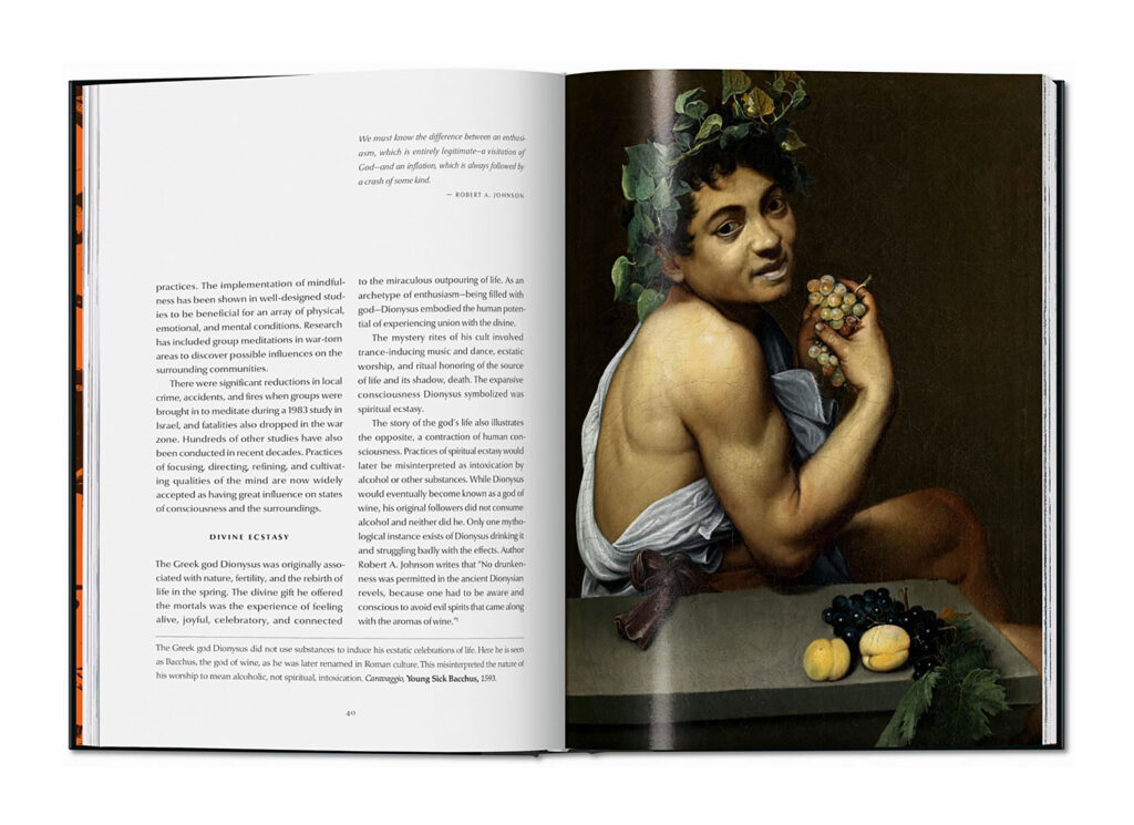 Interior view - "The 12 Steps - Symbols, Myths, and Archetypes of Recovery"
Photo: Taschen Verlag