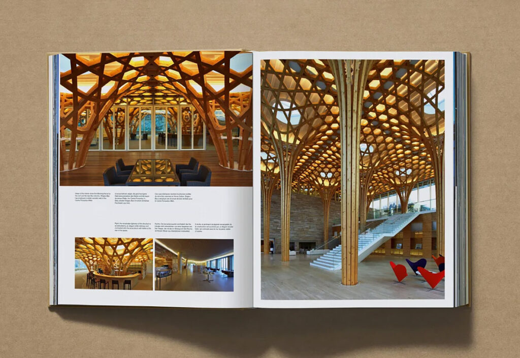 Vista dell’interno - "Shigeru Ban - Complete Works 1985 - Today"
Foto: Taschen Verlag