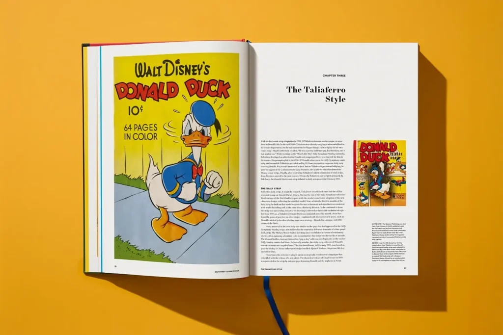 Vista interna - Walt Disney's Donald Duck - The Ultimate History 
© Taschen Verlag