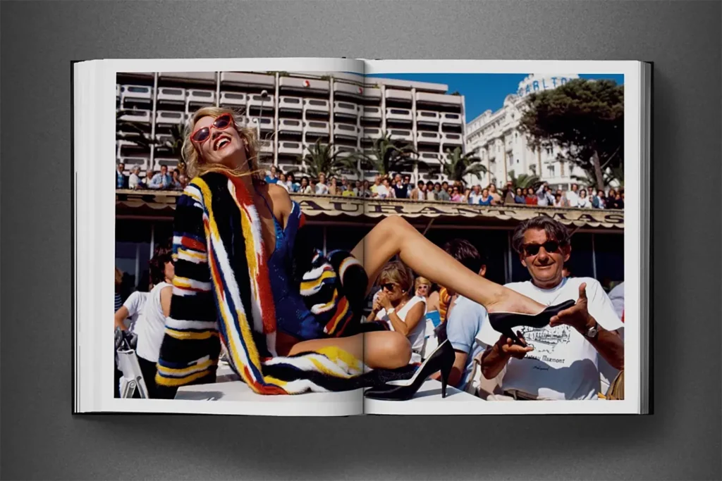 Vogue Paris; models: Jerry Hall and Helmut Newton, 1983
© David Bailey