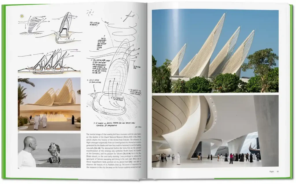 Norman Foster Zayed National Museum sketches and building design